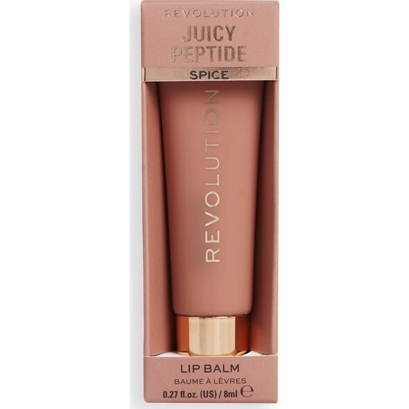 MAKE UP REVOLUTION REVOLUTION Juicy Peptide Balsam-błyszczyk do ust Spice 8 ml