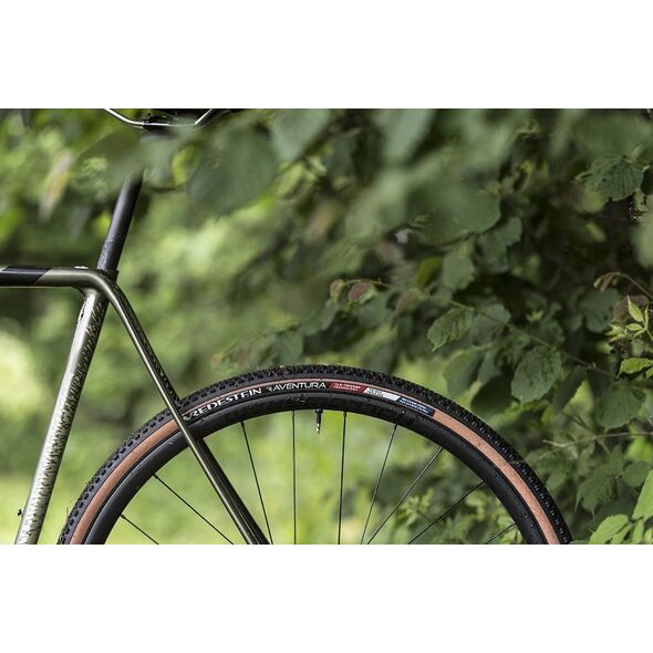Opona gravel VREDESTEIN Aventura, 27,5"x2,00 (50-584), Zwijana, TPI120, TLR, Czarna (NEW)