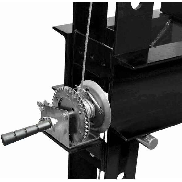 AWTOOLS PRASA HYDRAULICZNA Z MANOMOMETREM 50T / PODWÓJNY TŁOK