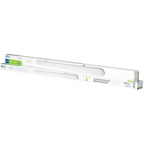 Oprawa hermetyczna GTV Xaro LD-XARO36W-30 1x36W LED 4000K 4400lm szara
