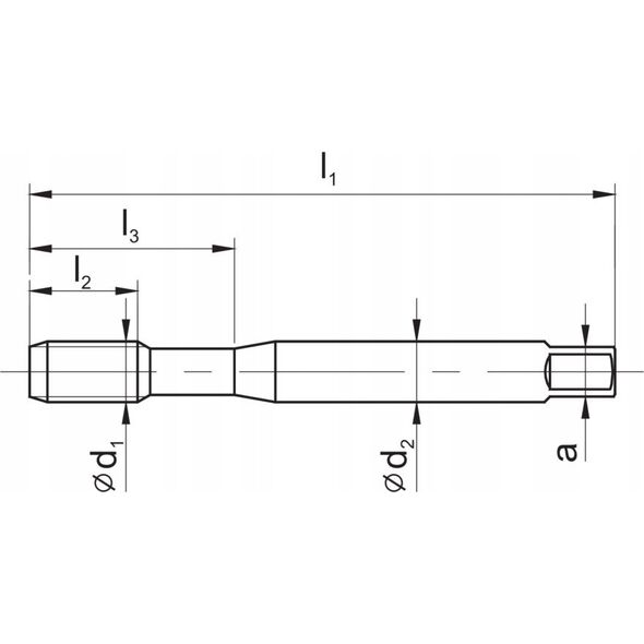 Fanar GWINTOWNIK M22 NGMM/1 DIN-352D (6H) HSS - E1-131001-0220