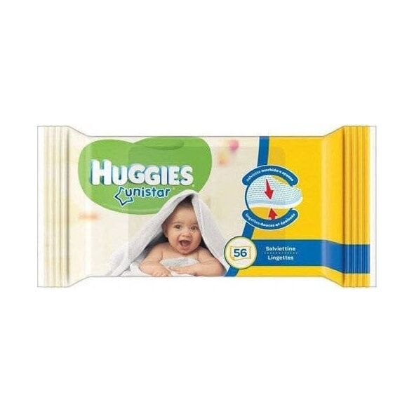 Huggies HUGGIES Unistar Chusteczki nawilżane 56szt.