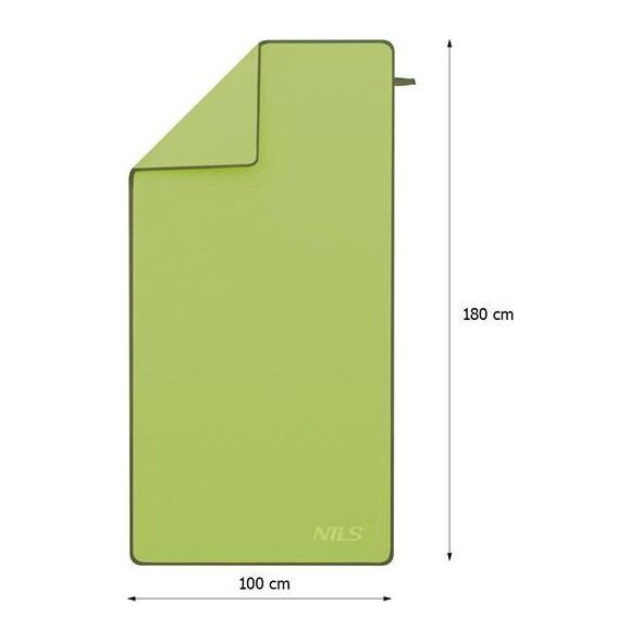 ΠΕΤΣΕΤΑ ΜΙΚΡΟΪΝΩΝ NCR12 ZIELONY 180x100 cm Nils Extreme