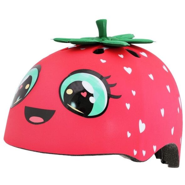 Παιδικό κράνος juniorski RASKULLZ STRAWBABY μέγεθος XS TODDLER FS 3+ (48-52 cm) (NEW 2025)