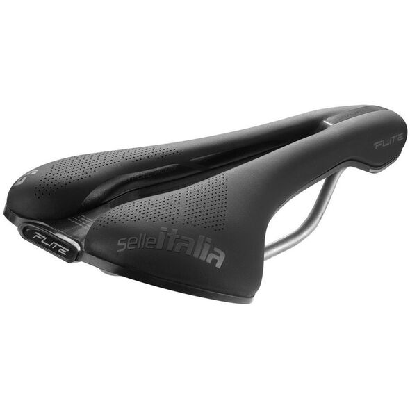 Siodło SELLE ITALIA FLITE BOOST GRAVEL TI316 SUPERFLOW S (id match S3), 228g, Czarne (NEW 2025)