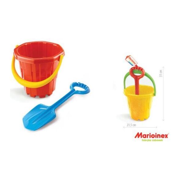 Marioinex Komplet zamek + szpadel 161 - MARIO 161