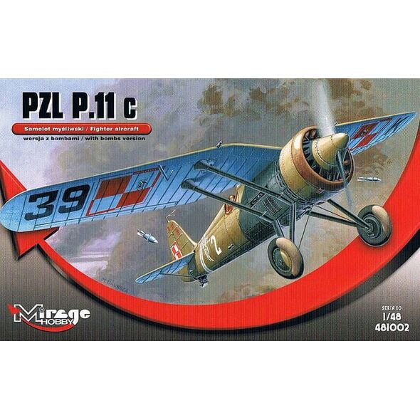 Mirage PZL P11c Wersja z Bombami (481002)