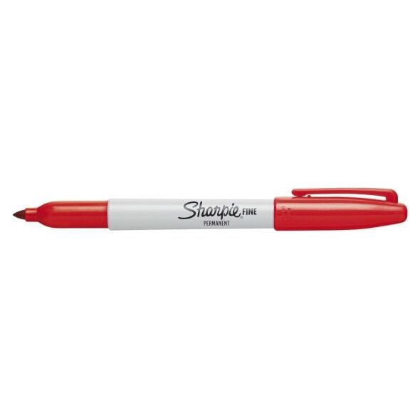 Sharpie Marker permanentny FINE czerwony (PM5070)