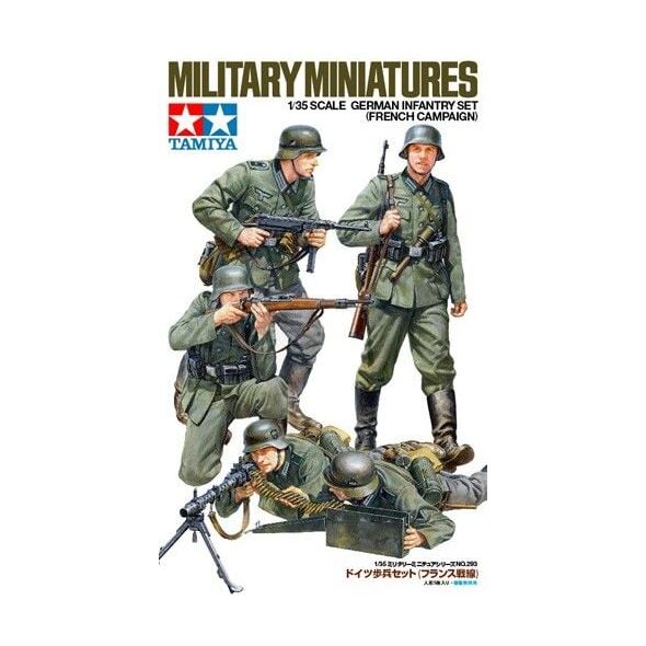 Tamiya German Infantry Set (French Campaign) (GXP-624344)