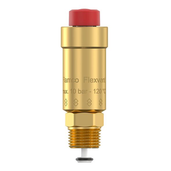 Flamco Odpowietrznik automatyczny FlexVent 1/2" mosiężny (27740)