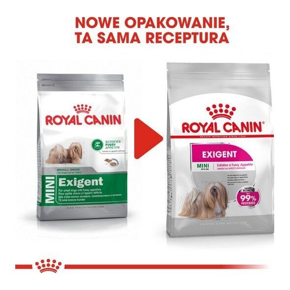 Royal Canin Royal Canin Mini Exigent karma sucha dla psów dorosłych, ras małych, wybrednych 1kg