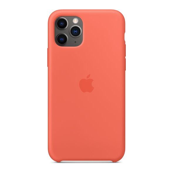 Apple Silikonowe etui do iPhone 11 Pro - mandarynkowy (pomarańczowy)-MWYQ2ZM/A
