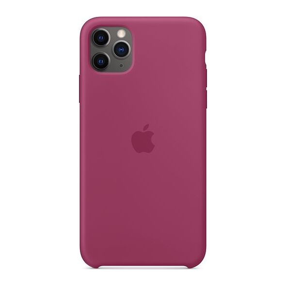 Apple Silikonowe etui do iPhone'a 11 Pro Max - krwisty róż-MXM82ZM/A