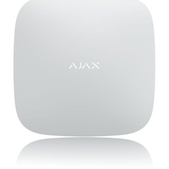 Ajax ReX white, wzmacniacz sygnału (8001)