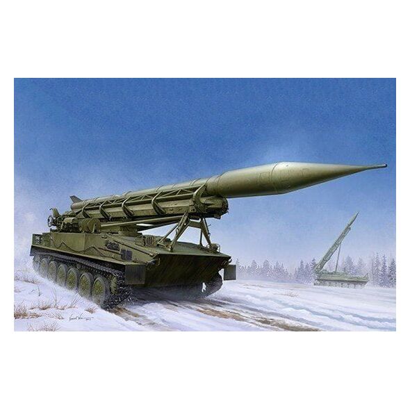 Trumpeter Model plastikowy Wyrzutnia 2P16 z pociskiem 2k6 Luna