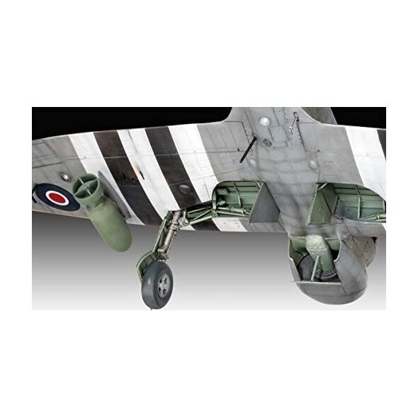 Revell Revell 03851 Hawker Tempest V Faithful - zestaw modelarski dla ekspertów, niepomalowany