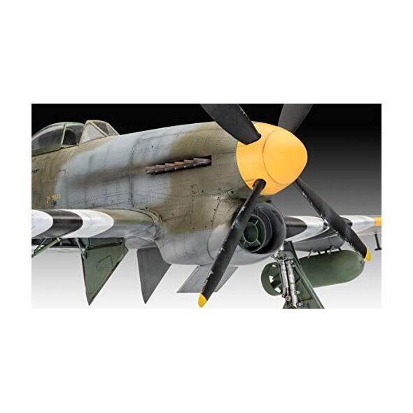 Revell Revell 03851 Hawker Tempest V Faithful - zestaw modelarski dla ekspertów, niepomalowany
