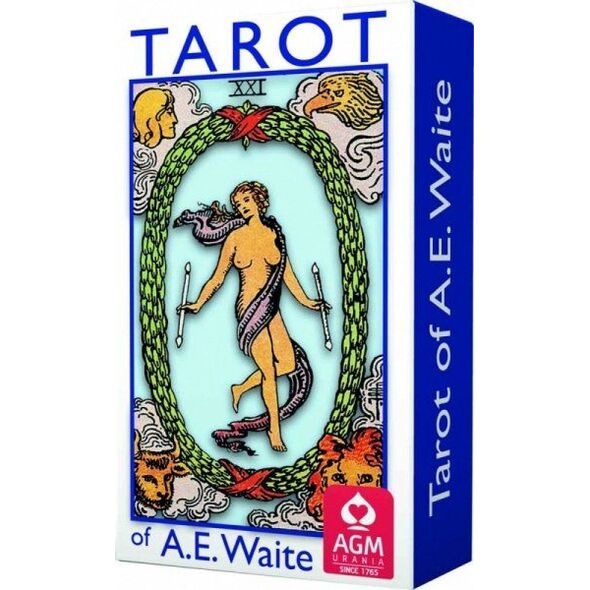 Cartamundi Karty Tarot A E Waite Tarot ST Blue E
