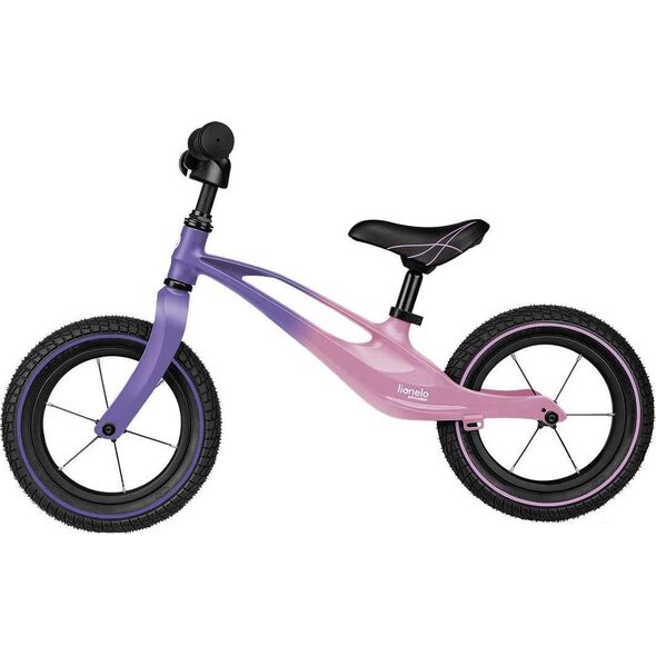 Rowerek biegowy Lionelo Bart Air Pink Violet pompowane koła