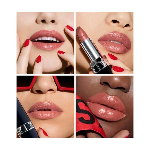 Dior DIOR ROUGE DIOR METALLIC LIPSTICK 100 NUDE LOOK 3,5g