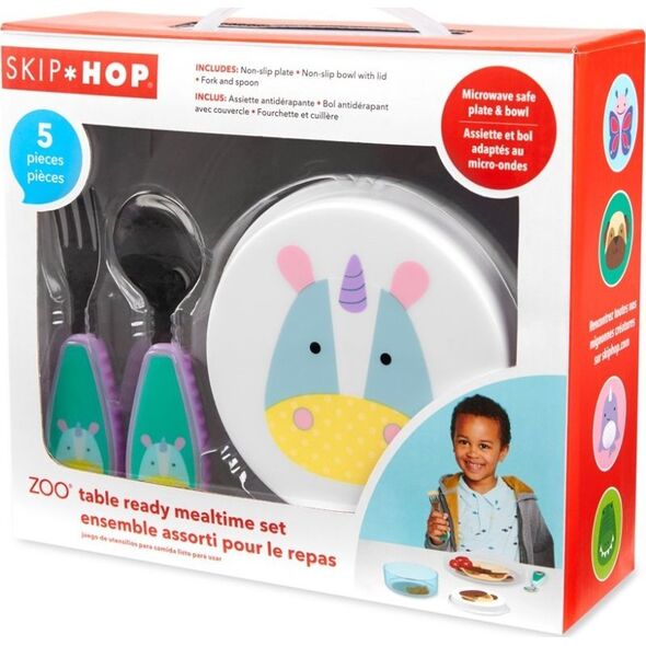 Skip Hop Zestaw obiadowy ZOO Jednorożec