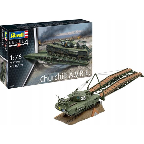 Revell Model plastikowy Churchill A.V.R.E 1/76