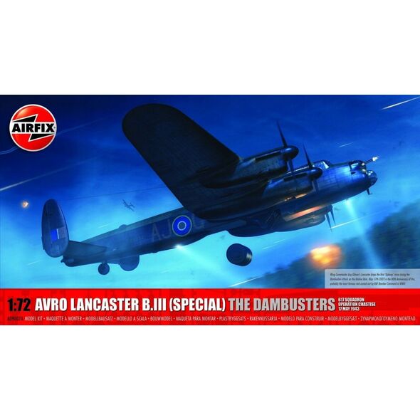 Airfix Model plastikowy Avro Lancaster B.III Special The Dambusters 1/72