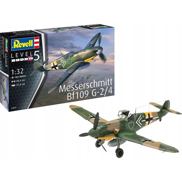 Revell Model plastikowy Messerschmitt BF 109G-2/4 1/32