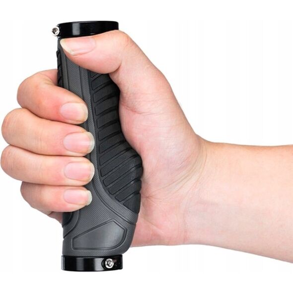 RockBros Gripy chwyty rowerowe ergonomiczne śr. 22mm szare ROCKBROS