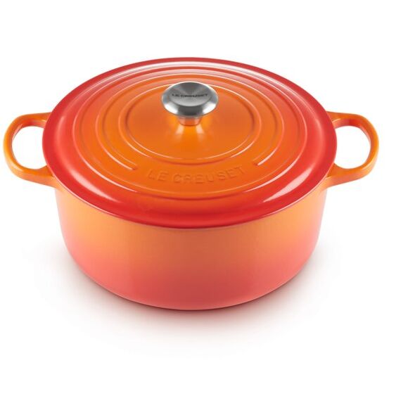 le creuset Le Creuset Signature Κατσαρόλα στρογγυλή 28 εκ. ηφαιστειακή 13332730 24147261001