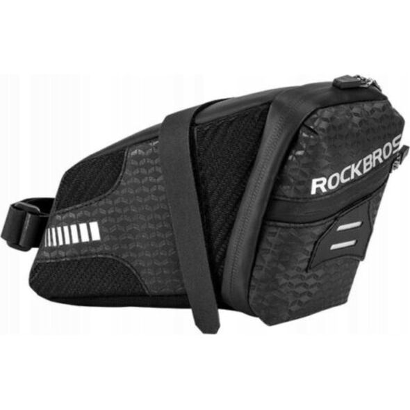 RockBros Torba rowerowa wodoodporna mocowana pod siodełko pojmność 1.5L czarna ROCKBROS