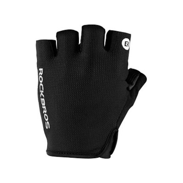 RockBros Rękawiczki rowerowe bez palców rozmiar XL czarne ROCKBROS