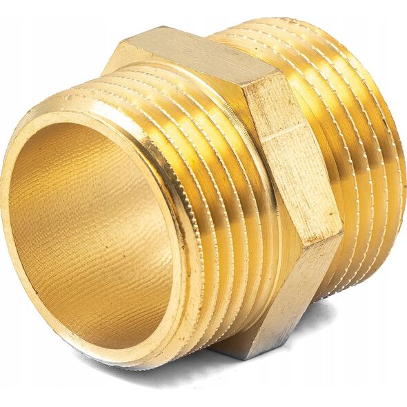 nypel 3/4" (DN20) mosiężny