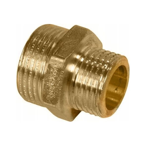 nypel 1" x 3/4" (DN25 x DN20) mosiężny