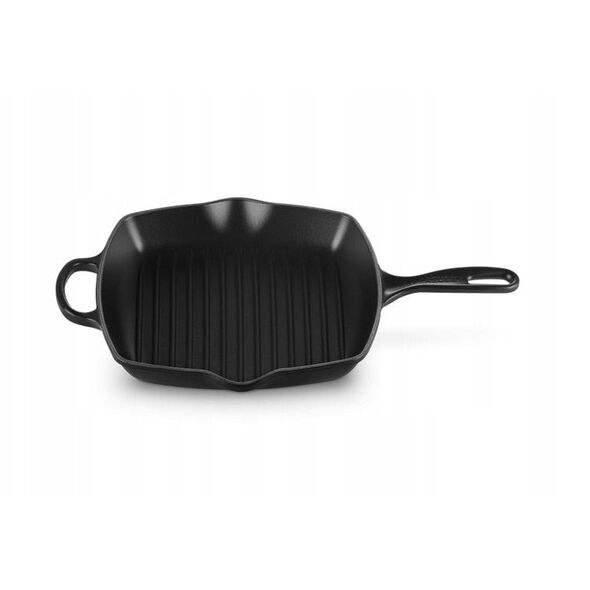 le creuset Le Creuset Signature Square Grill Pan 26cm σατέν μαύρο Schwarz (20183260000422) 14135485 24147237846