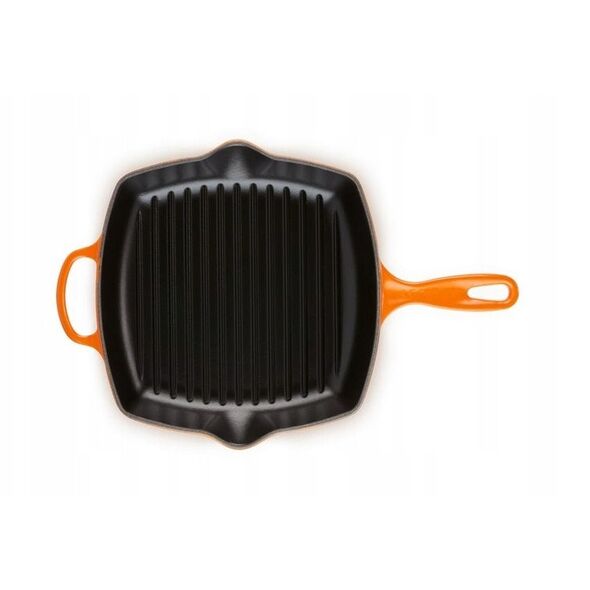 le creuset Le Creuset Signature Square Grill Pan 26cm σατέν μαύρο Schwarz (20183260000422) 14135485 24147237846