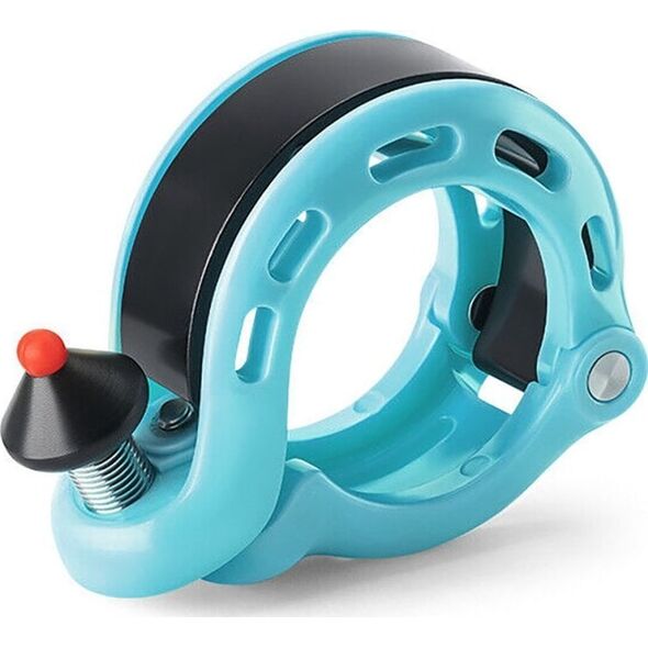 Dzwonek rowerowy w kształcie litery Q 100db - niebieski ROCKBROS