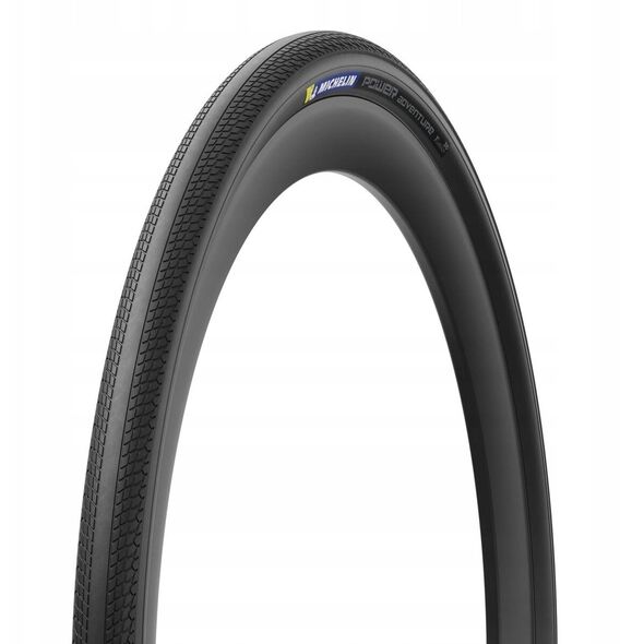 Πτυσσόμενο ελαστικό ποδηλάτου gravel MICHELIN 700X30C (μέγεθος ETRTO 30-622) POWER ADVENTURE (TPI 100) PREMIUM COMPETITION LINE έτοιμο για tubeless Sidewall BLACK
