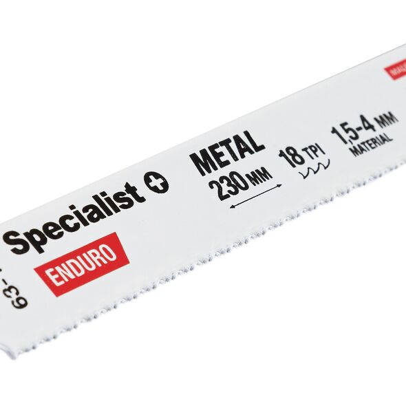 SPECIALIST+ μεταλλικό πριόνι, 230 mm, 18TPI