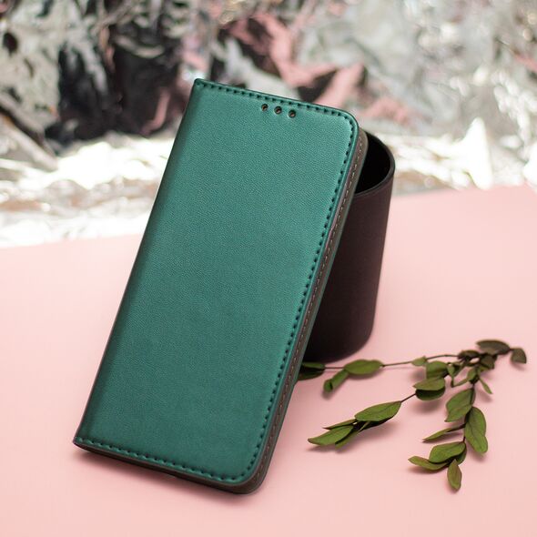 ΘΗΚΗ MAGNETO MOTOROLA MOTO G75 ΣΚΟΥΡΟ ΠΡΑΣΙΝΟ