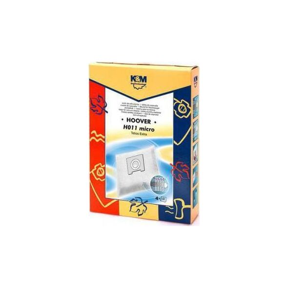 Worek do odkurzacza König & Meyer K&M Worki do odkurzaczy HOOVER TELIOS H011 MICRO 4 szt.