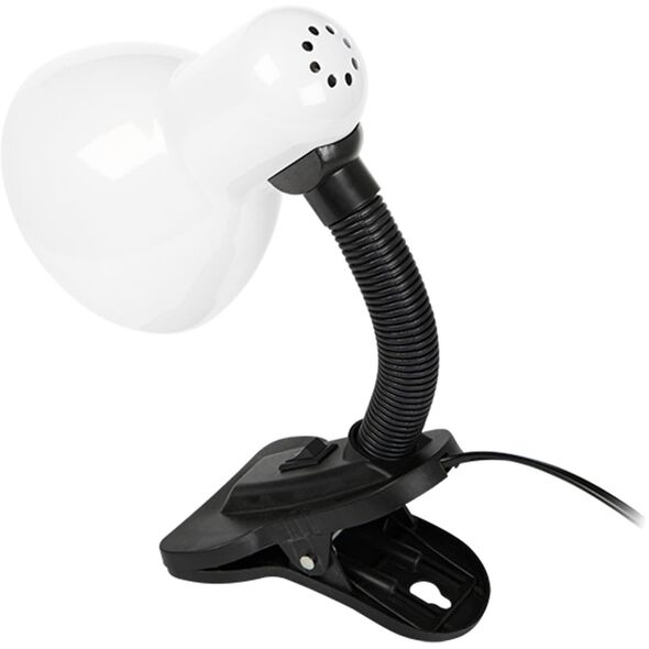 44-156# Lampka biurkowa lb-08 z klipsem biała