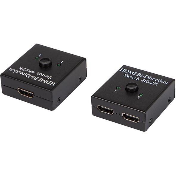 Rozgałęźnik SWITCH HDMI 2x1 SPLITER 1x2 4K