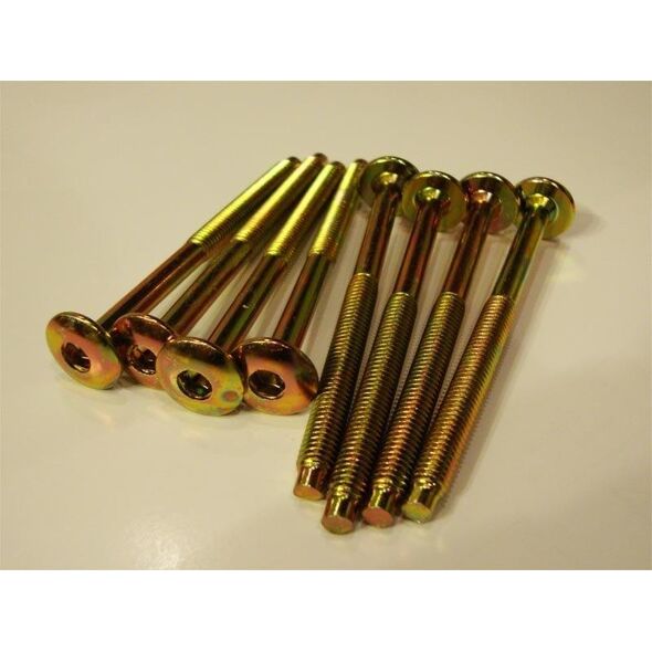 WKRĘT MEBLOWY OCYNKOWANY ŁEB PŁASKI 6*80MM [jm.KG] - 198 6*80 ZN