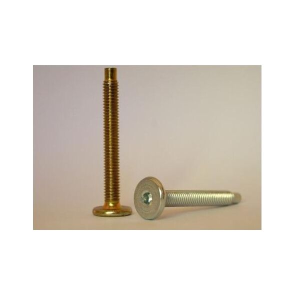 WKRĘT MEBLOWY OCYNKOWANY ŁEB PŁASKI 6*80MM [jm.KG] - 198 6*80 ZN