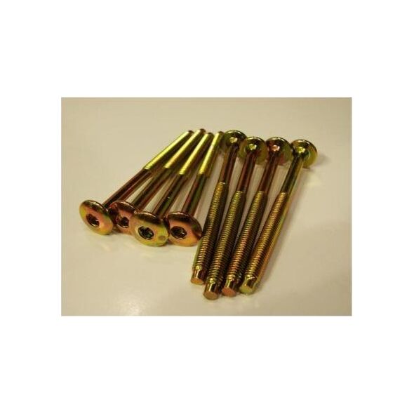 WKRĘT MEBLOWY OCYNKOWANY ŁEB PŁASKI 6*80MM [jm.KG] - 198 6*80 ZN