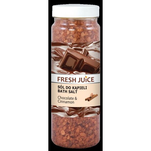 Fresh Juice Sól do kąpieli Czekolada i cynamon 700g