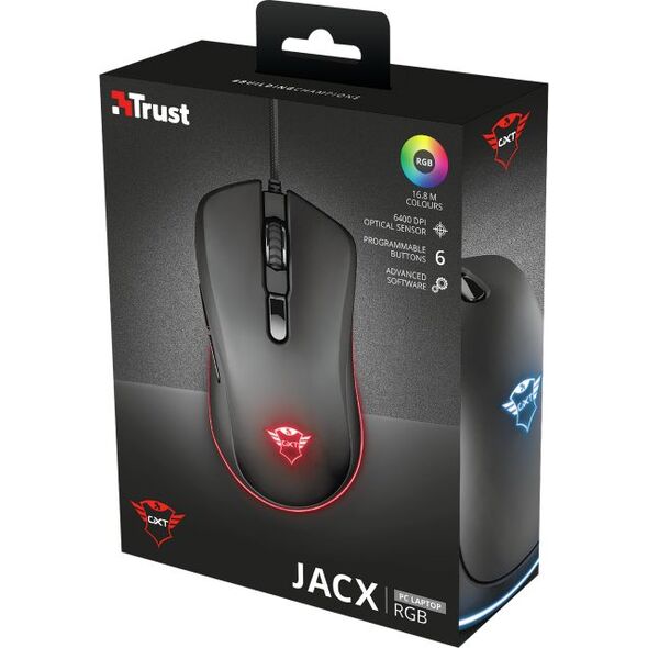Mysz Trust GXT 930 Jacx RGB  (23575)