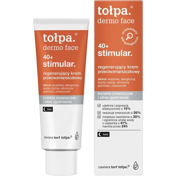 Tołpa Regenerujący krem przeciwzmarszczkowy Stimular 40+ 40ml