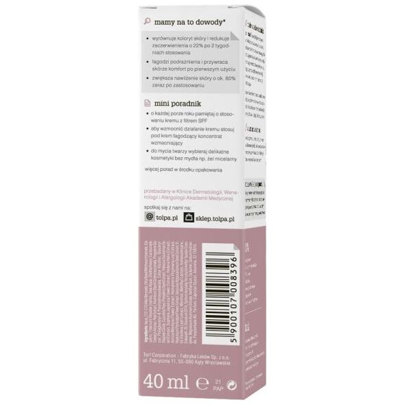 Tołpa Dermo Face Rosacal Wzmacniający krem łagodzący 40ml